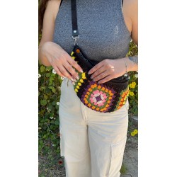 Colorful Patterned Waist Bag