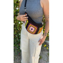 Colorful Patterned Waist Bag