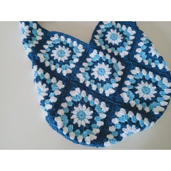 Evil Eye Pattern Handwoven Bag