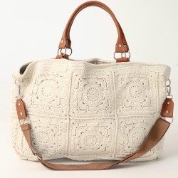 Bohemian elegant square handbag